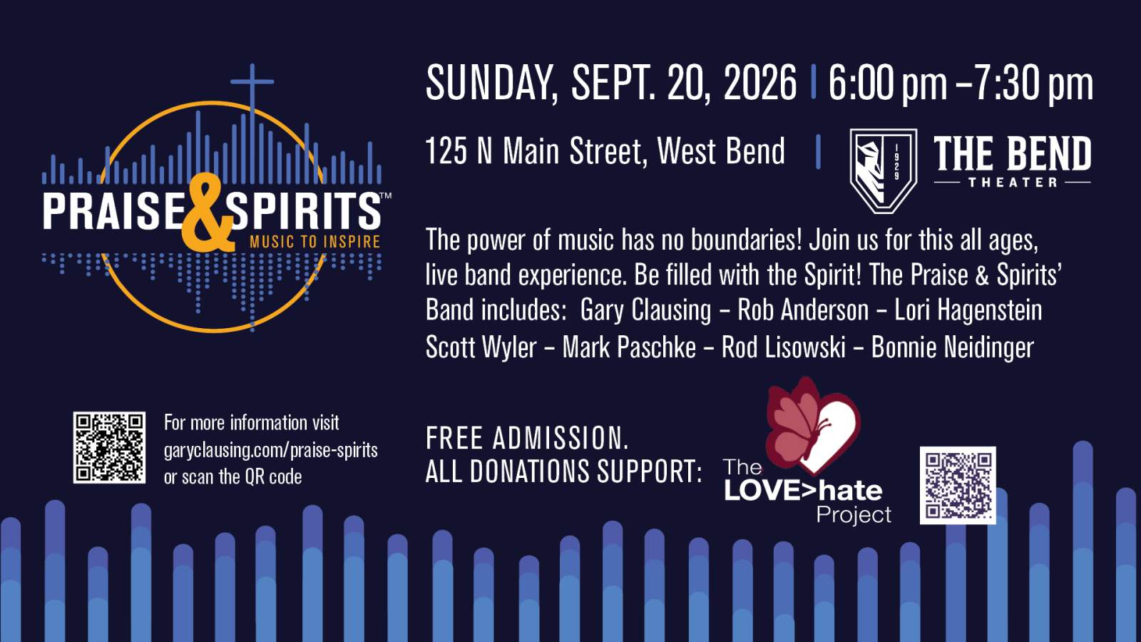 Praise & Spirits – Music to Inspire
